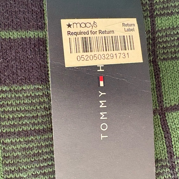 Tommy Hilfiger Green and Black Sweater - Picture 4 of 8